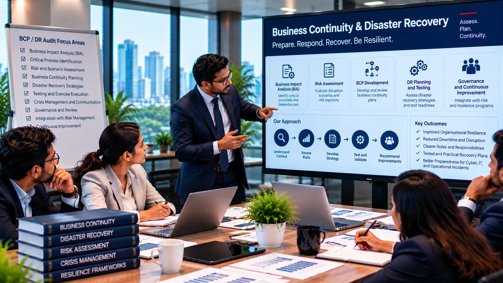 Business continuity and disaster recovery planning workshop